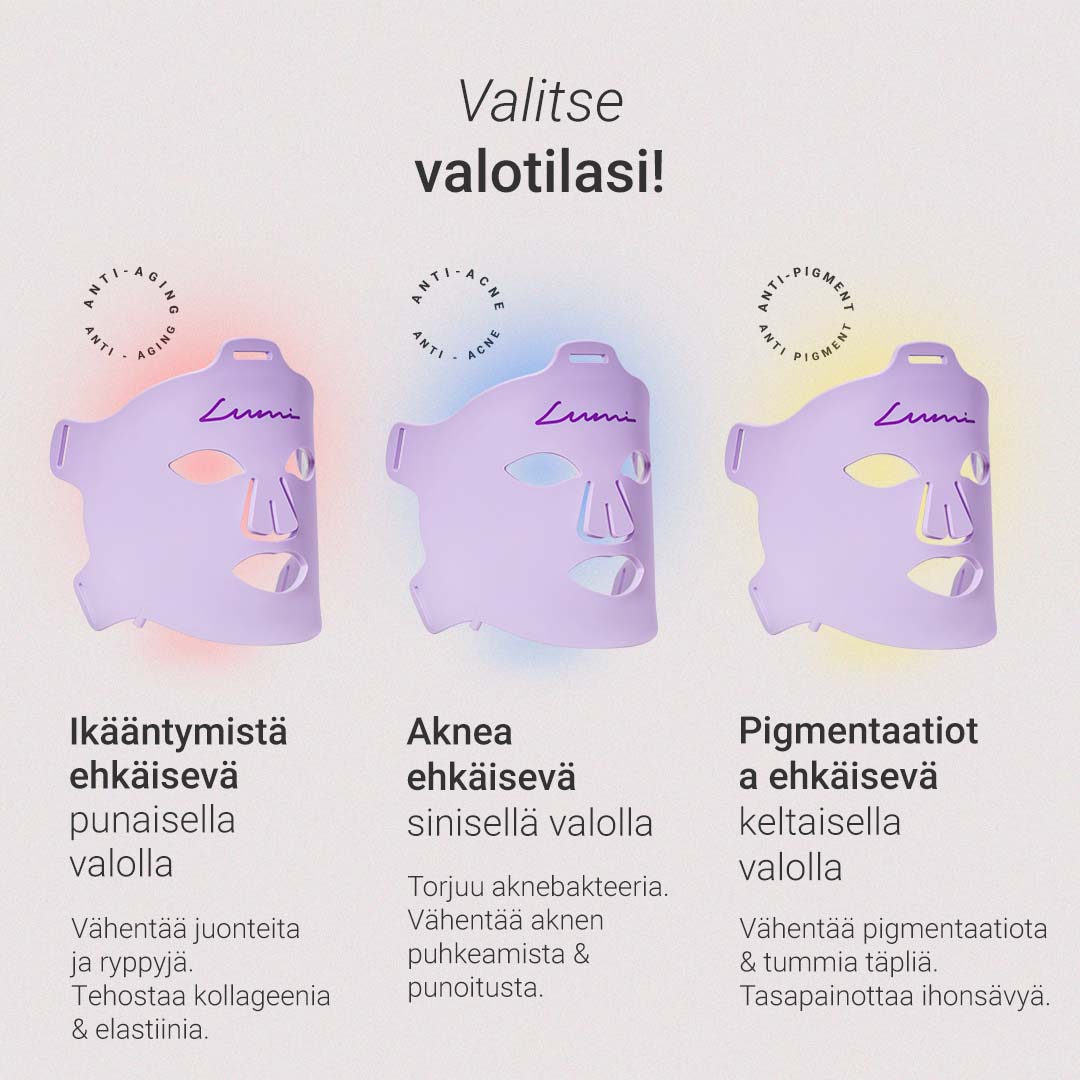 IPL-valoepilaattori “Hilda” + Valohoitonaamio kasvoille 