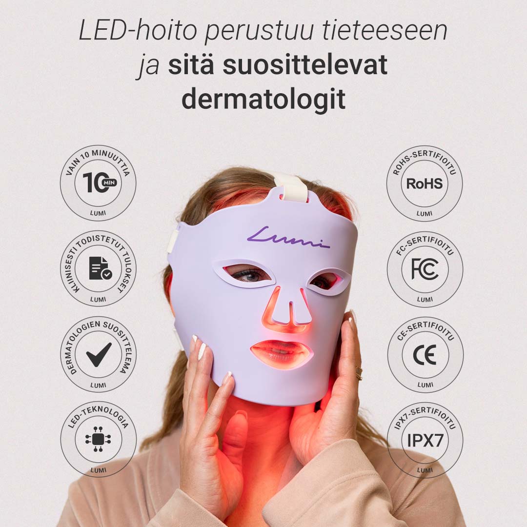 IPL-valoepilaattori “Hilda” + Valohoitonaamio kasvoille 