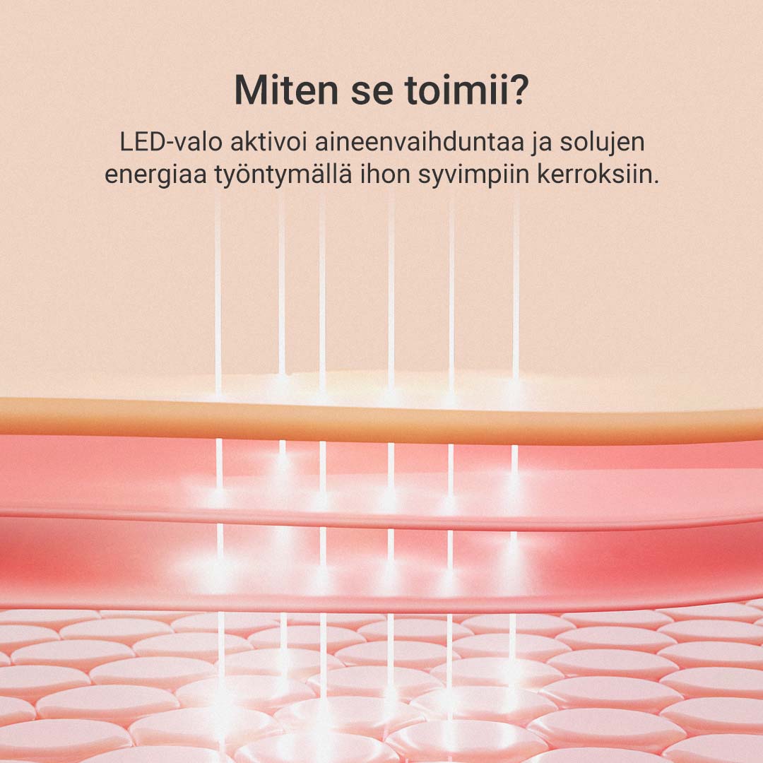 IPL-valoepilaattori “Hilda” + Valohoitonaamio kasvoille 