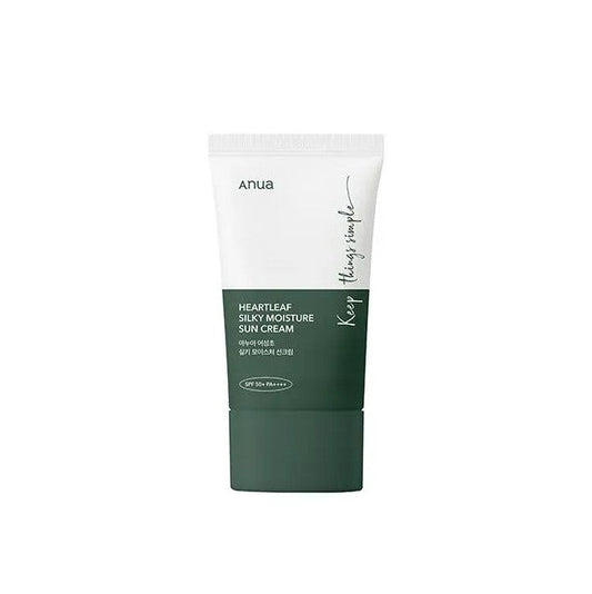 ANUA Heartleaf Silky Moisture Sun Cream - SPF - Aurinkovoide- terveenihonkeskus.fi