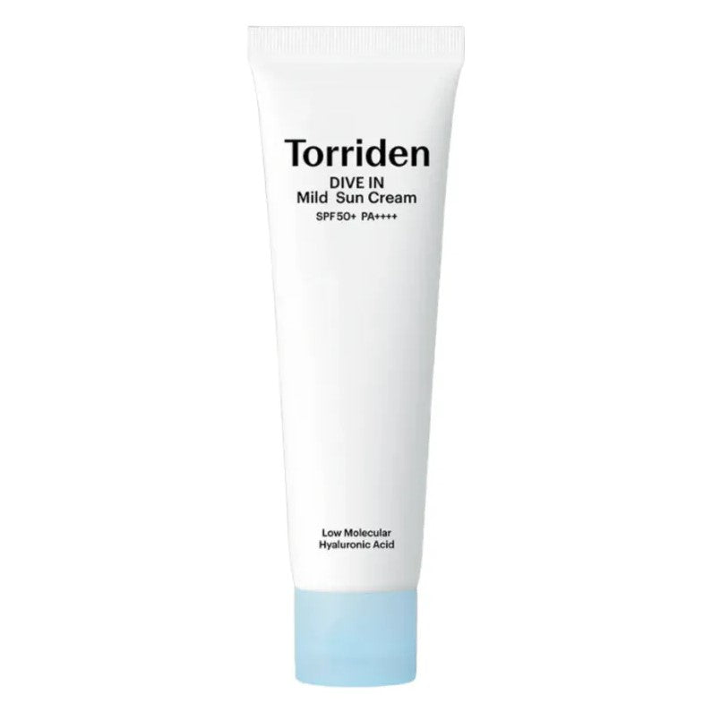 Torriden DIVE-IN Mild Sun Cream - SPF-aurinkovoide kasvoille- terveenihonkeskus.fi