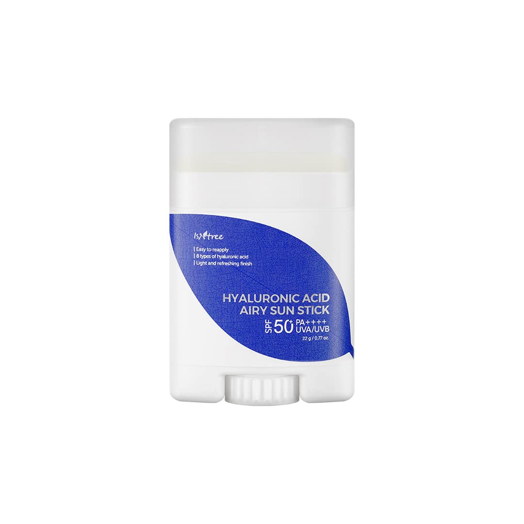Isntree Hyaluronic Acid Airy Sun Stick - SPF-aurinkopuikko- terveenihonkeskus.fi